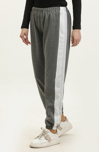 Jogginghose Mit Elastischem Bund 23097-02 Grau 23097-02