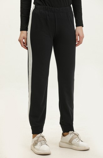 Joggingbroek Met Elastische Taille 23099-05 Zwart 23099-05