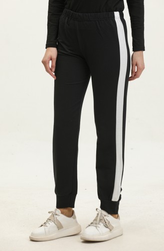 Joggingbroek Met Elastische Taille 23099-05 Zwart 23099-05