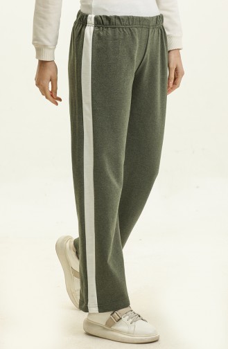 Elastic Waist Sweatpants 23100-03 Khaki 23100-03