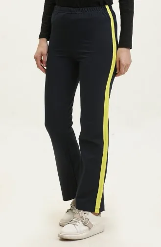 Jogginghose Mit Elastischem Bund 23100-06 Marineblau 23100-06