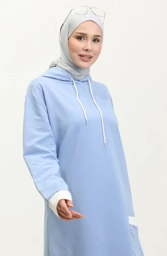 Sweat A Capuche 23069-05 Bleu 23069-05
