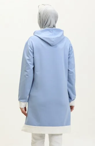 Sweat A Capuche 23069-05 Bleu 23069-05