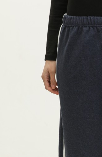 Jogginghose Mit Elastischem Bund 23098-08 Marineblau Ecru 23098-08