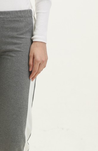 Pantalon De Jogging Taille Elastique 23099-07 Gris 23099-07