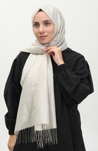 Taftschal Mit Quasten 1268-03 Knochen 1268-03
