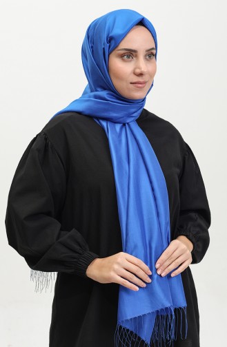 Tassel Taffeta Shawl 1268-23 Saxe 1268-23