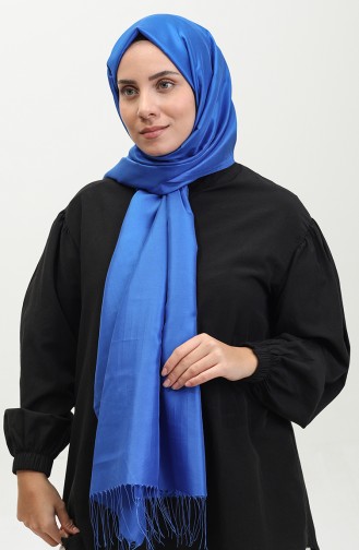 Tassel Taffeta Shawl 1268-23 Saxe 1268-23