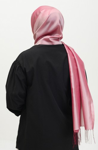 Tassel Taffeta Shawl 1268-28 Dusty Rose 1268-28