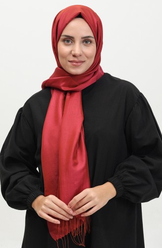 Tassel Taffeta Shawl 1268-38 Pomegranate Flower 1268-38