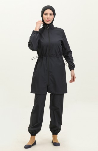 Burkini Femme - Noir / Marron - Prix en Algérie