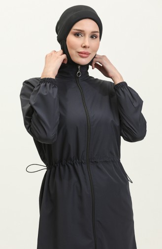 Hijab-badpak Met Tas 5035-01 Marineblauw 5035-01
