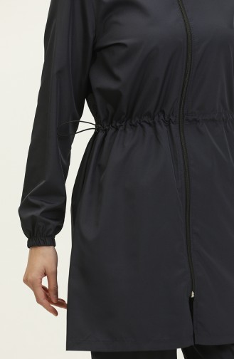 Hijab Badeanzug mit Tasche 5035-01 Marineblau 5035-01