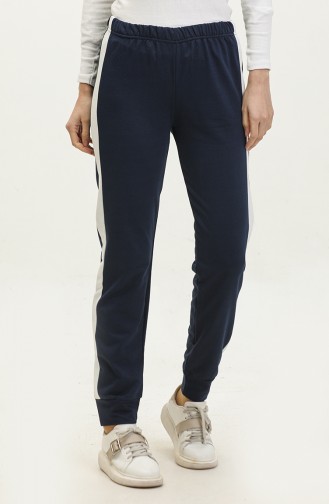 Joggingbroek Met Elastische Taille 23099-04 Indigo 23099-04