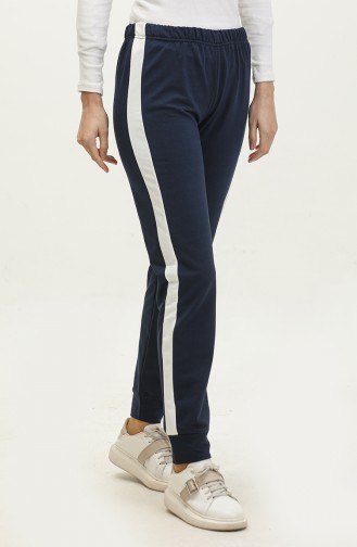 Joggingbroek Met Elastische Taille 23099-04 Indigo 23099-04