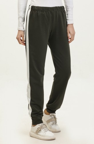 Joggingbroek Met Elastische Taille 23099-06 Kaki 23099-06