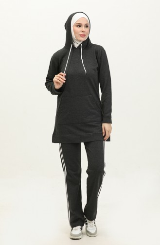 Two Piece Tracksuit Set 23103-04 Anthracite 23103-04