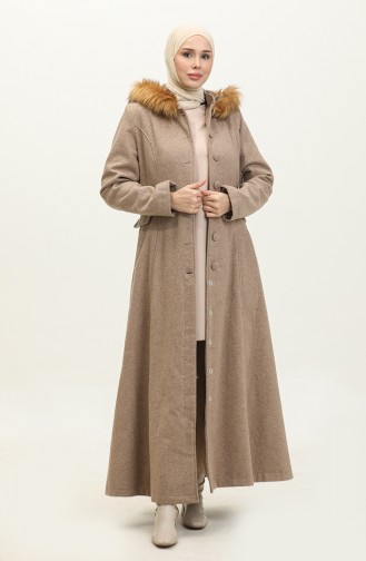 Hooded Coat 712010-05 Mink 712010-07