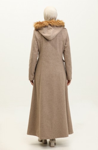 Hooded Coat 712010-05 Mink 712010-07