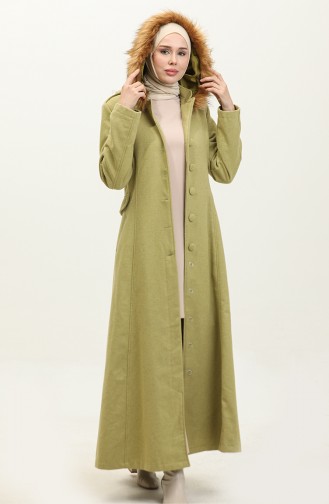 Hooded Coat 712010-05 Pistachio Green 712010-09