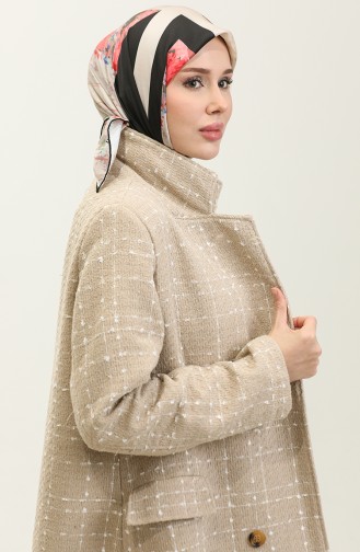 Tweed Coat 71209-05 Ecru 71209-05