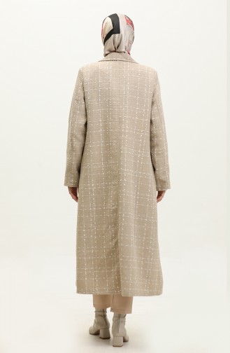 Tweed Coat 71209-05 Ecru 71209-05