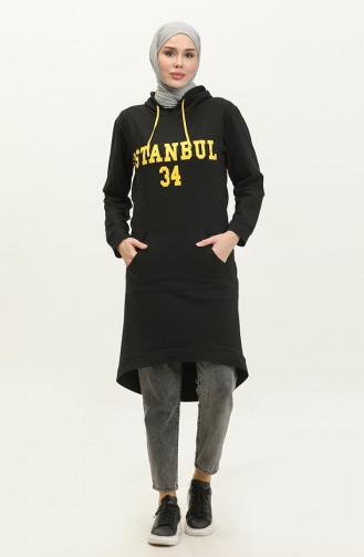 Hooded Sweatshirt 23107-02 Black Gold 23107-02