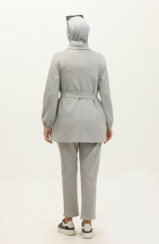 Combinaison De Plongée Détail Passepoil Pour Femme 1305-01 Gris 1305-01