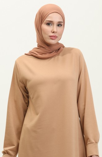 Two Yarn Tunic Two Piece Suit 0044-24 Caramel 0044-24