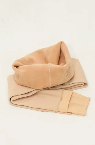 Sous-vêtement Thermique à Taille Elastique 20163-02 Beige 20163-02