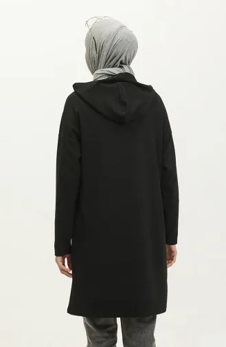 Hooded Seasonal Tunic 8679-01 Black 8679-01