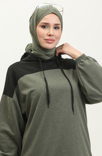 Hooded Tracksuit Set 3014-02 Khaki 3014-02