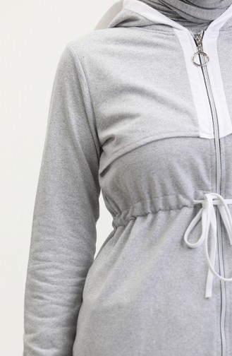 Tweedraads Trainingspak Met Ritssluiting 03074-05 Grijs 03074-05