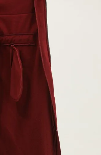 Kapuzen-Fleece-Cape 0302-01 Weinrot 0302-01