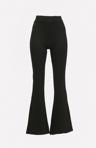 Pantalon Evasé 20036-01 Noir 20036-01