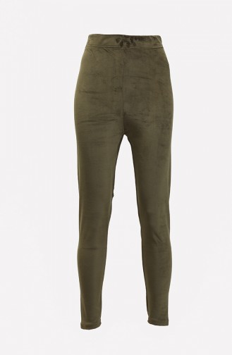 Große Samtstrumpfhose 20035-06 Khaki 20035-06