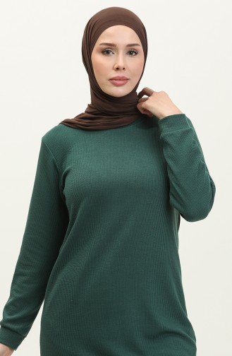 Gimped Camisole Tunic 9091-06 Emerald Green 9091-06