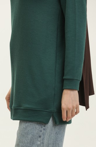 Gimped Camisole Tunic 9091-06 Emerald Green 9091-06