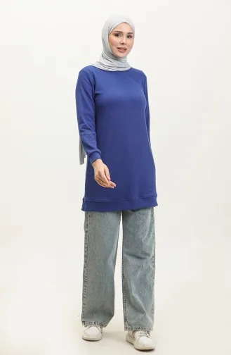 Gimped Camisole Tunic 9091-08 Saxe 9091-08