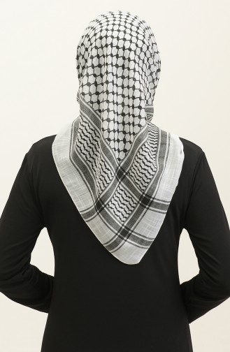Palestina Kefiye Sjaal 1001-01 Wit 1001-01