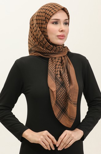 Palestine Keffiyeh Scarf 1001-02 Brown 1001-02