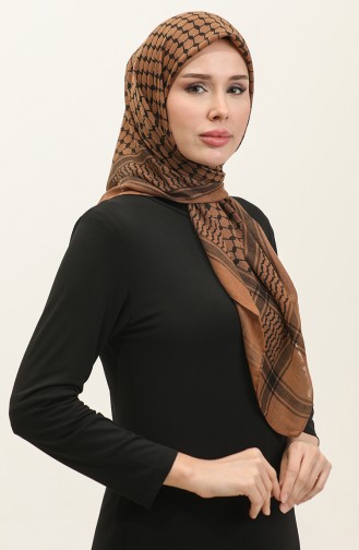 Palestine Keffiyeh Scarf 1001-02 Brown 1001-02