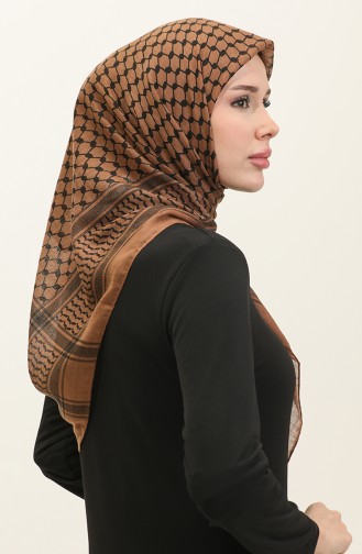 Palestine Keffiyeh Scarf 1001-02 Brown 1001-02