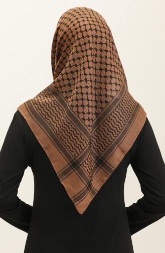 Palestine Keffiyeh Scarf 1001-02 Brown 1001-02