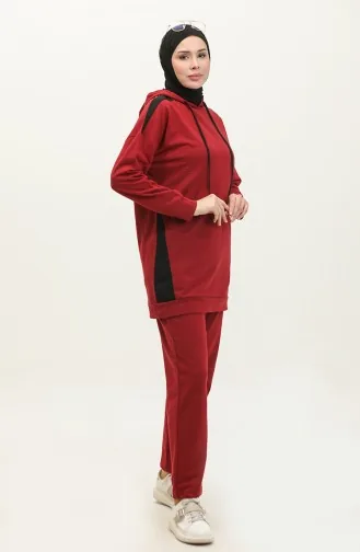 Trainingspakset 3015-05 Bordeauxrood 3015-05