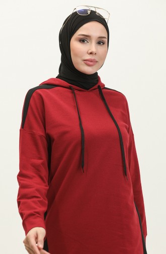 Eşofman Takım 3015-05 Bordo