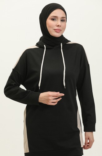 Tracksuit Set 3015-06 Black 3015-06