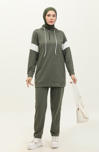 Tracksuit Set 3017-02 Khaki 3017-02