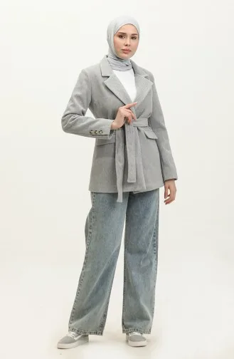 Veste Point Chevron Gris C54 325