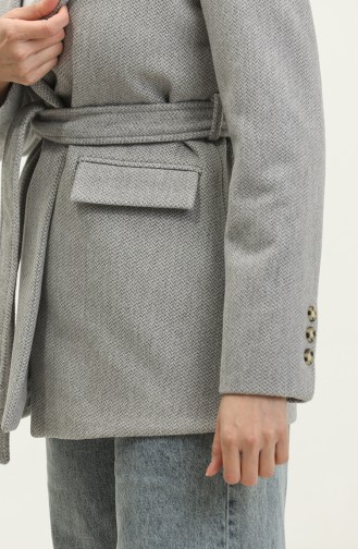 Veste Point Chevron Gris C54 325